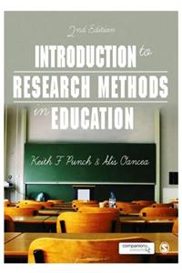 Introduction to Research Methods in Education