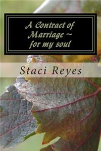 A Contract of Marriage for my soul