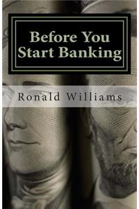 Before You Start Banking