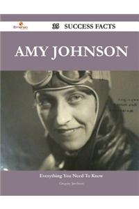 Amy Johnson 35 Success Facts - Everything You Need to Know about Amy Johnson