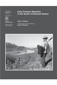 Early Forestry Research in the South