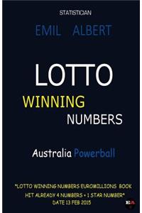 Lotto Winning Numbers Australia Powerball 6/40