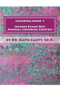 Coloring Book 1 Minnie Evans Day Annual Coloring Contest