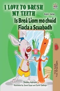 I Love to Brush My Teeth (English Irish Bilingual Book for Kids)