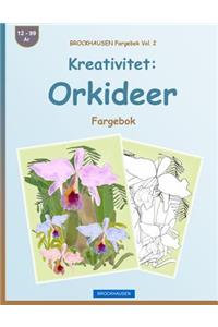 BROCKHAUSEN Fargebok Vol. 2 - Kreativitet: Orkideer: Fargebok