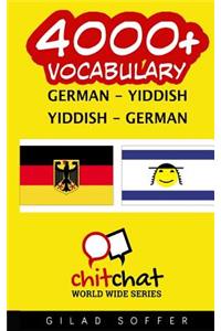 4000+ German - Yiddish Yiddish - German Vocabulary