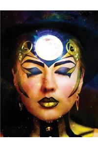 Starlit Seer - Steampunk Blank Sketchbook