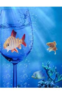 Wine Fish Notebook