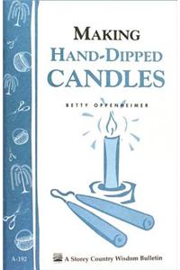Making Hand-Dipped Candles