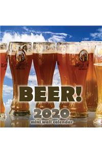 Beer! 2020 Mini Wall Calendar