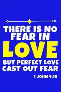 There Is No Fear In Love But Perfect Love Cast Out Fear -1 John 4