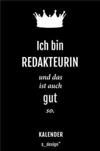 Kalender für Redakteure / Redakteur / Redakteurin