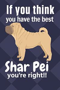 If you think you have the best Shar Pei you're right!!