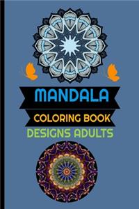 Coloring Book Mandala Designs Adults