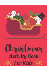 Christmas Activity Book For Kids