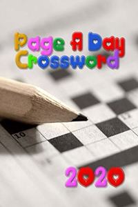 Page A Day Crossword 2020