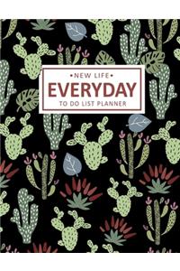 New Life Everyday To Do List Planner