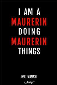 Notizbuch für Maurer / Maurerin