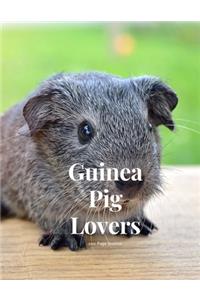 Guinea Pig Lovers 100 page Journal