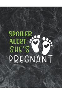 Spoiler alert- she's pregnant