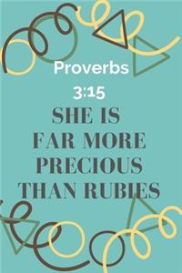 She is Far More Precious Than Rubies