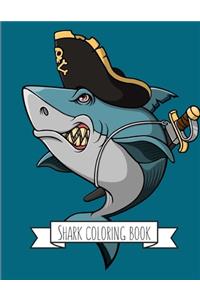Shark Coloring Book