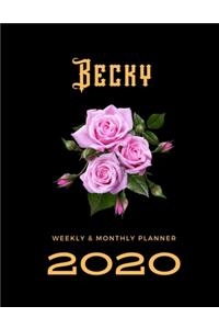 2020 Weekly & Monthly Planner