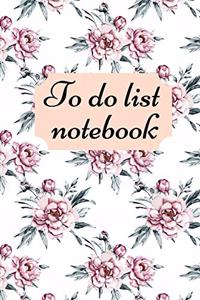To do list Notebook