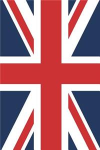 Union Jack British Gift Journal: : College-Ruled 104-Page Present Notebook (9x6")