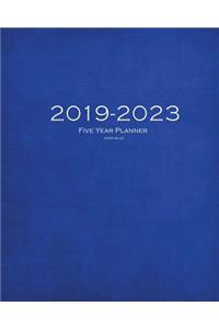 2019-2023 Dark Blue Five Year Planner