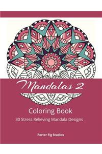 Mandalas 2 Coloring Book