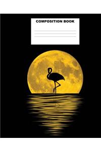 Flamingo Composition Book