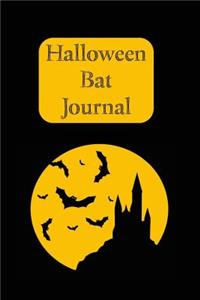 Halloween Bat Journal