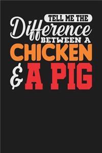 Tell Me the Difference Between a Chicken & a Pig