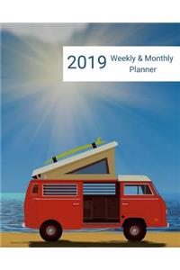 2019 Weekly and Monthly Planner
