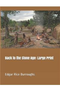 Back to the Stone Age: Large Print