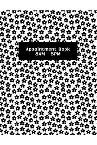 Appointment Book 8am - 8pm