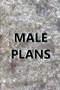 2019 Weekly Planner for Male Plans Engraved Carved Stone Style 134 Pages
