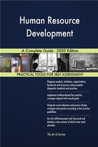Human Resource Development A Complete Guide - 2020 Edition