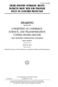 Cruise industry oversight