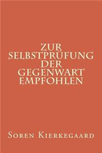 Zur SelbstprÃ¼fung Der Gegenwart Empfohlen