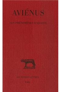 Avienus, Les Phenomenes d'Aratos