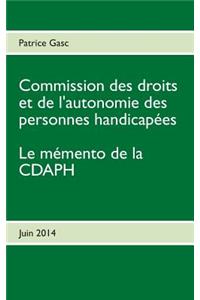 Le mémento de la CDAPH