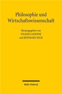 Philosophie Und Wirtschaftswissenschaft