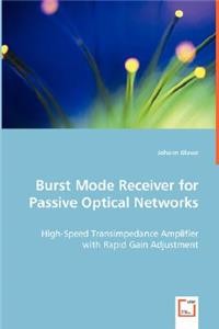 Burst Mode Receiver for Passive Optical Networks