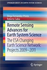 Remote Sensing Advances for Earth System Science