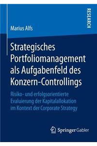 Strategisches Portfoliomanagement ALS Aufgabenfeld Des Konzern-Controllings
