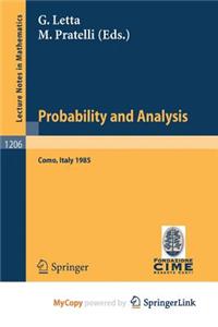 Probability and Analysis