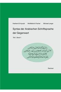 Syntax Der Arabischen Schriftsprache Der Gegenwart