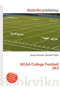 NCAA College Football 2k3